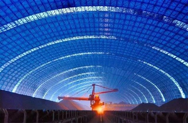 泰安亿优钢构工程师为您解析原料场封闭技术的特点和类型